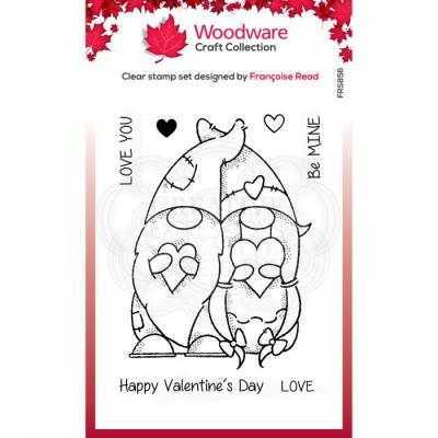 Creative Expressions Woodware Clear Stamp Singles - Valentine Gnome